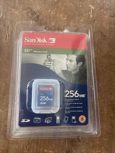 Sandisk 256mb memory card - memory,
